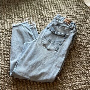 American eagle curvy mom Jean strigid size 6